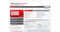 Desktop Screenshot of headhunt.com.sg