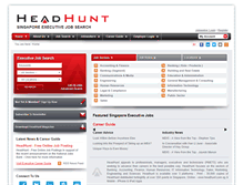 Tablet Screenshot of headhunt.com.sg